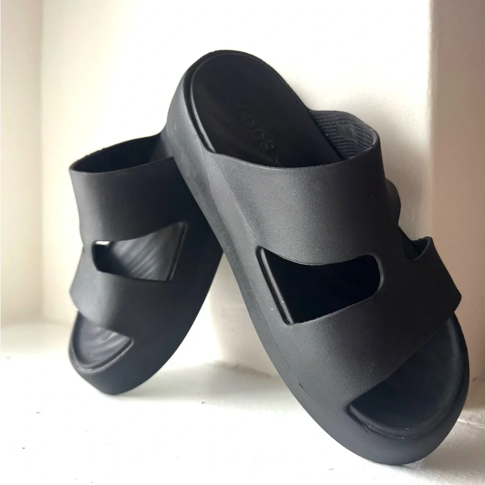 Croc Getaway Platform H-Strap Sandals Size 6 - Picture 1 of 5